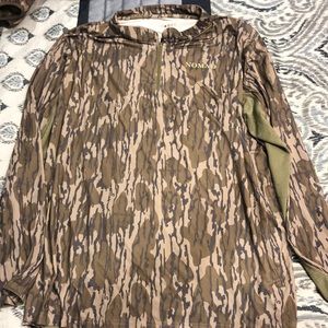 2XL Quarter zip longsleeve T lightweight